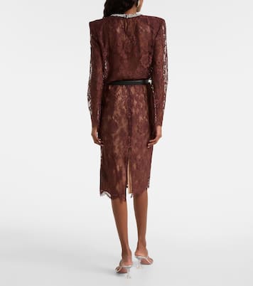 Midirock aus Spitze | Self-Portrait