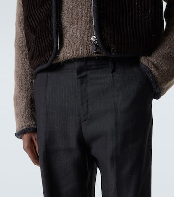 Borrowed striped chinos | Our Legacy
