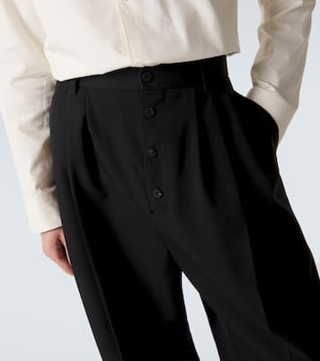 Fernando pleated wool tapered pants | Jacquemus