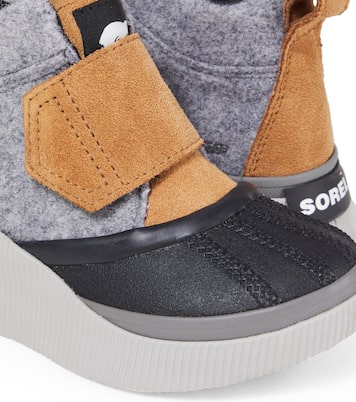 Out N About™ IV suede-trimmed boots | Sorel Kids