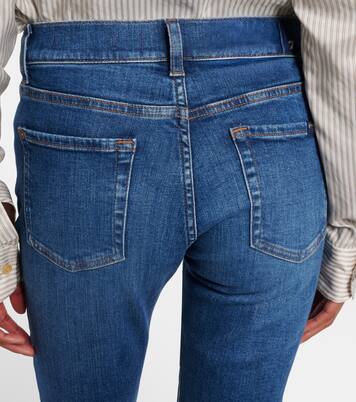 Mid-Rise Slim Jeans Kimmie Straight | 7 For All Mankind