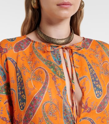 Paisley ramie kaftan | Etro