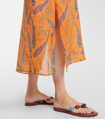 Paisley ramie kaftan | Etro