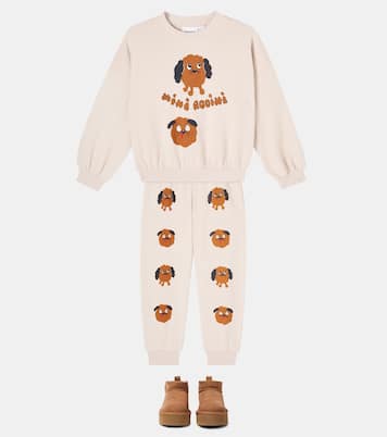 Pantalon de survêtement Doggies imprimé en coton | Mini Rodini