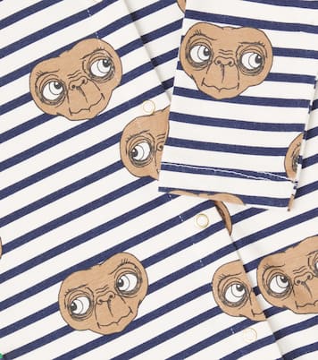 x E.T. Baby cotton-blend jersey onesie | Mini Rodini