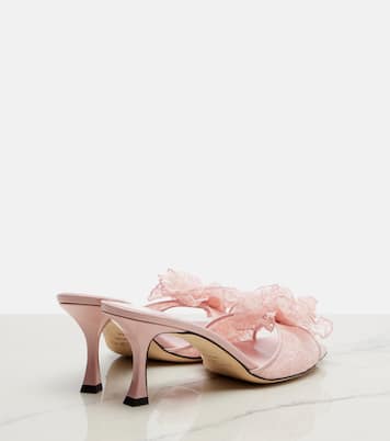 Pantoletten Skye Corsage aus Spitze | Jimmy Choo
