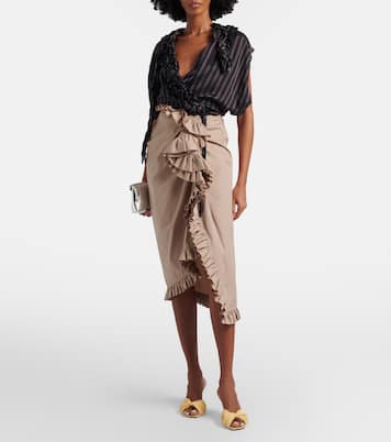 Skye Twist leather mules | Jimmy Choo