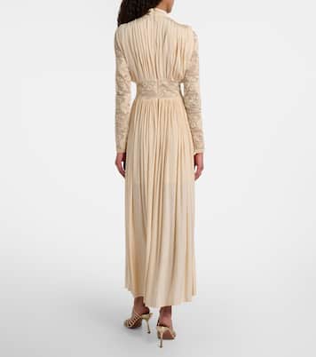 Rebellion draped lace gown | Zimmermann