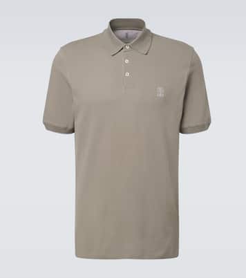Cotton piqué polo shirt | Brunello Cucinelli