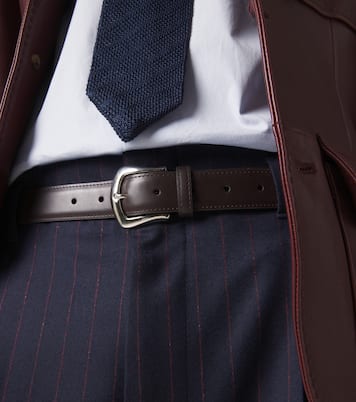 Leather belt | Brunello Cucinelli