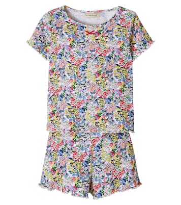 Floral cotton T-shirt and shorts set | The New Society
