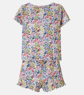 Floral cotton T-shirt and shorts set | The New Society