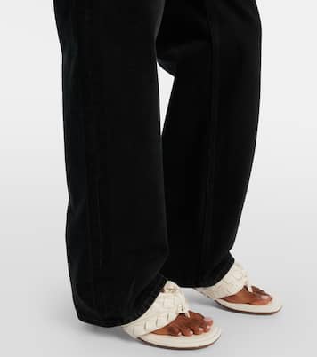 High-Rise Wide-Leg Jeans | Bottega Veneta