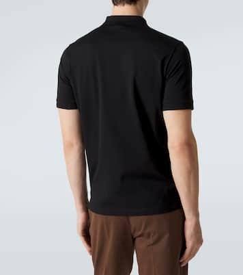 Polo de piqué de algodón | Prada