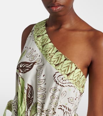 Robe longue en coton mélangé | Tory Burch