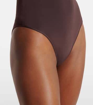 Luna halterneck open-back bodysuit | Zimmermann