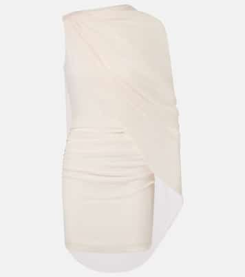 Caped chiffon minidress | Rotate