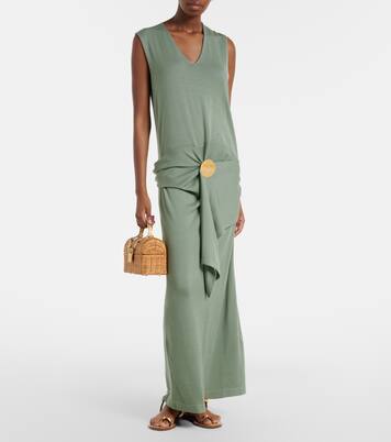 Isla embellished wicker top-handle bag | Judith Leiber Couture