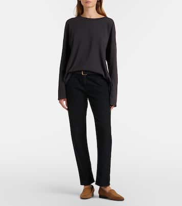 Adam suede loafers | The Row