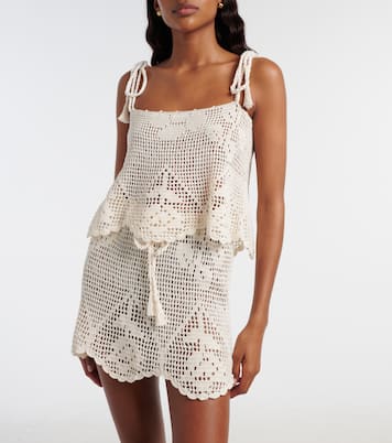 Top Rose aus Häkelstrick | Anna Kosturova