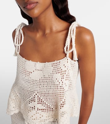 Top Rose aus Häkelstrick | Anna Kosturova