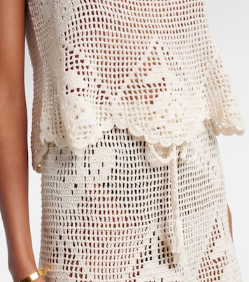 Top Rose aus Häkelstrick | Anna Kosturova