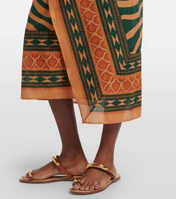 Embracing Courage cotton wrap dress | Johanna Ortiz