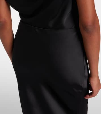 Bias Obie maxi skirt | Norma Kamali