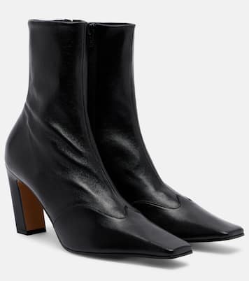 Nevada leather ankle boots | Khaite