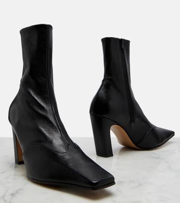 Nevada leather ankle boots | Khaite