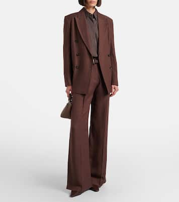 Monili cotton-blend poplin blouse | Brunello Cucinelli