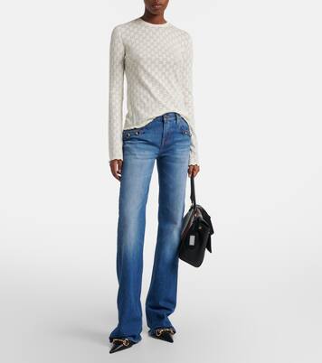 Pullover GG aus Devoré | Gucci