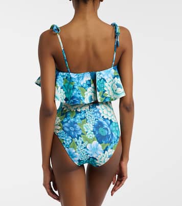 Margo floral ruffled swimsuit | Alémais