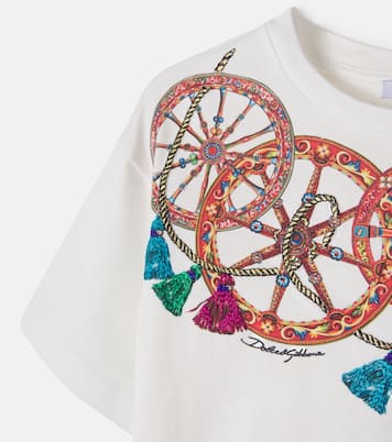 Carretto cotton jersey T-shirt | Dolce&Gabbana Kids