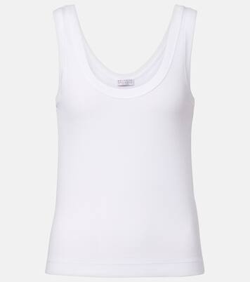 Top Monili aus Rippstrick | Brunello Cucinelli