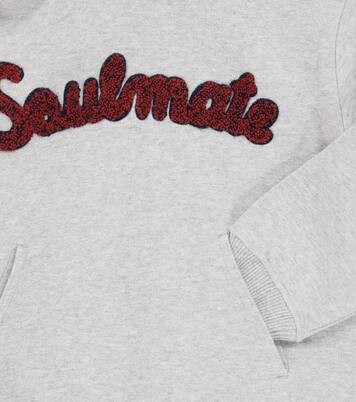 Sweat-shirt à capuche en coton mélangé | Bonpoint