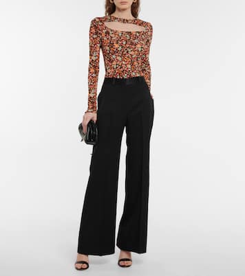 Bedrucktes Top | Victoria Beckham