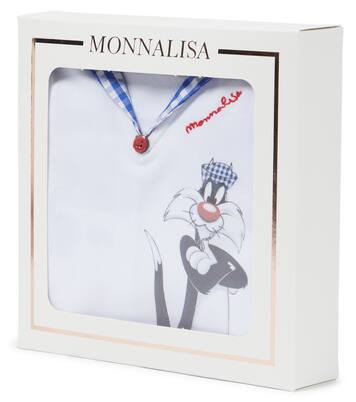 Baby Sylvester cotton playsuit | Monnalisa