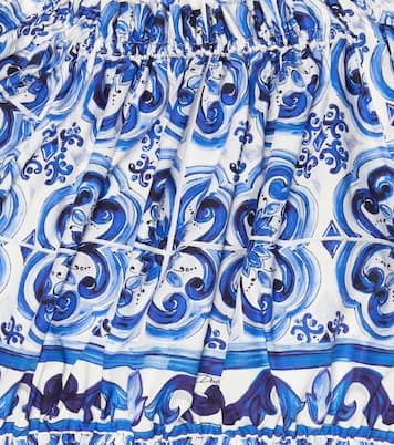 Top imprimé en coton | Dolce&Gabbana Kids