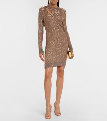 Nudes Degrachick suede sandals | Christian Louboutin