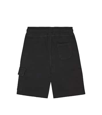 Logo cotton jersey shorts | C.P. Company Kids