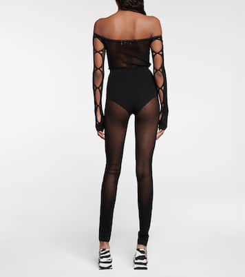 Leggings aus Spitze | The Attico