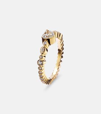 Bague Coeur Ensemble en or 18 ct et diamants | Sophie Bille Brahe