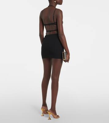 High-Rise-Minirock | Nensi Dojaka