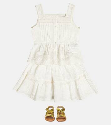 Cattleya cotton skirt | Bonpoint