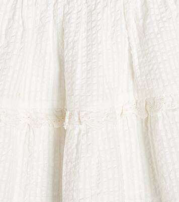 Cattleya cotton skirt | Bonpoint