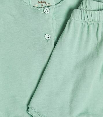 Bébé – Ensemble t-shirt et culotte bloomer | Il Gufo