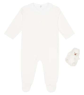 Bebé - set de body de algodón y peluche | Tartine et Chocolat