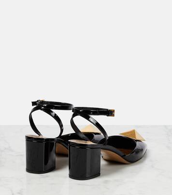 Escarpins One Stud en cuir verni | Valentino Garavani