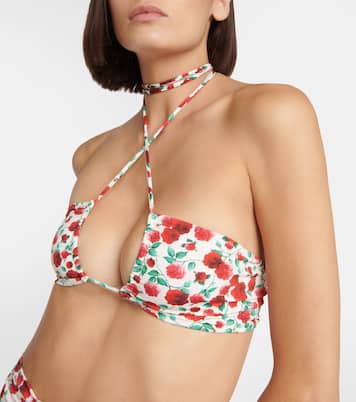 Bedrucktes Bikini-Oberteil | Magda Butrym